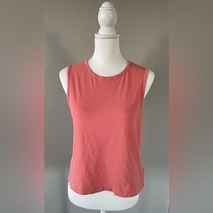 GAP Shrunken Tank Top, Women’s, Size Medium, Dusty Rose Color